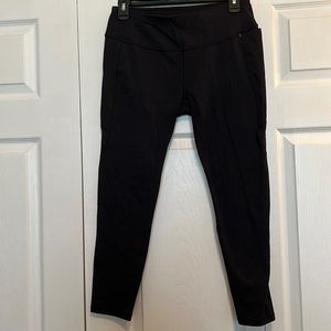 CALIA black leggings with one side pocket